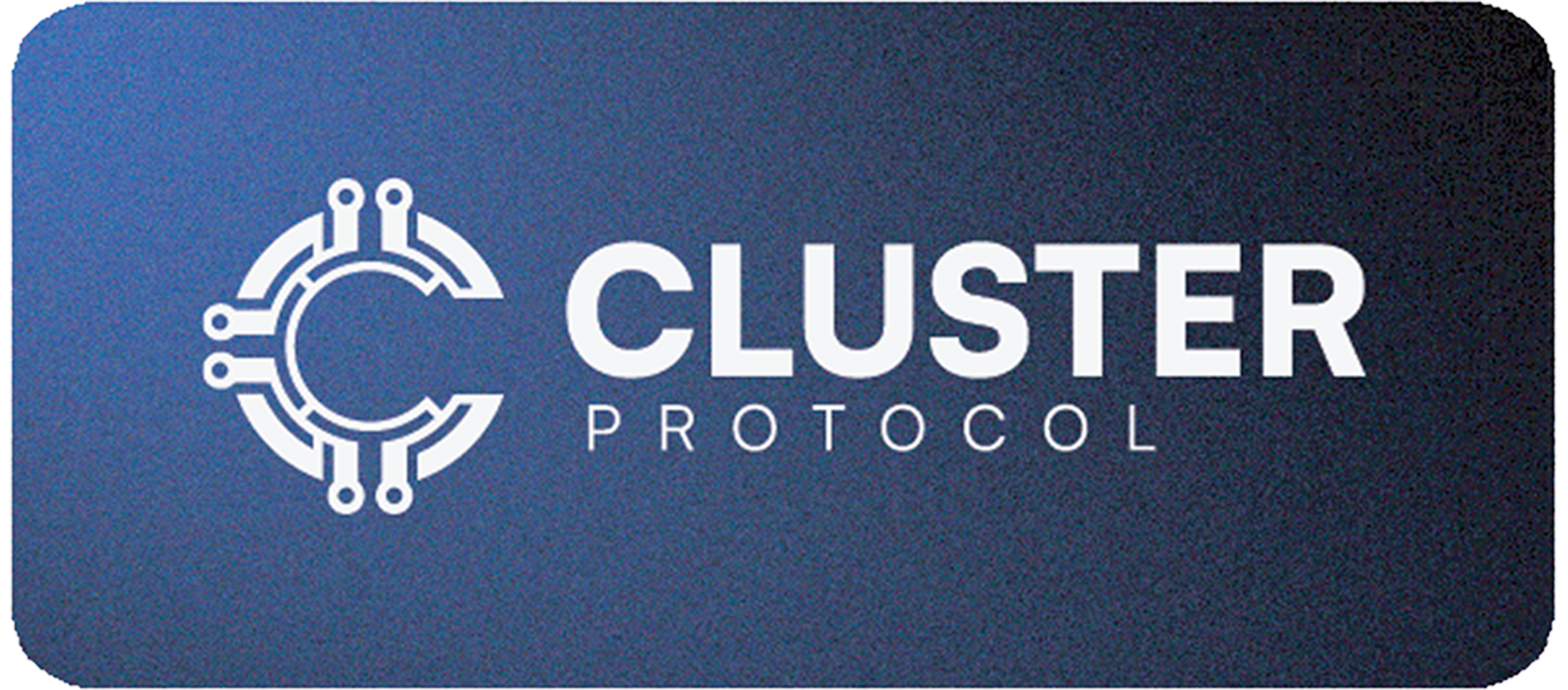 Cluster Protocol Blue Horizontal Logo